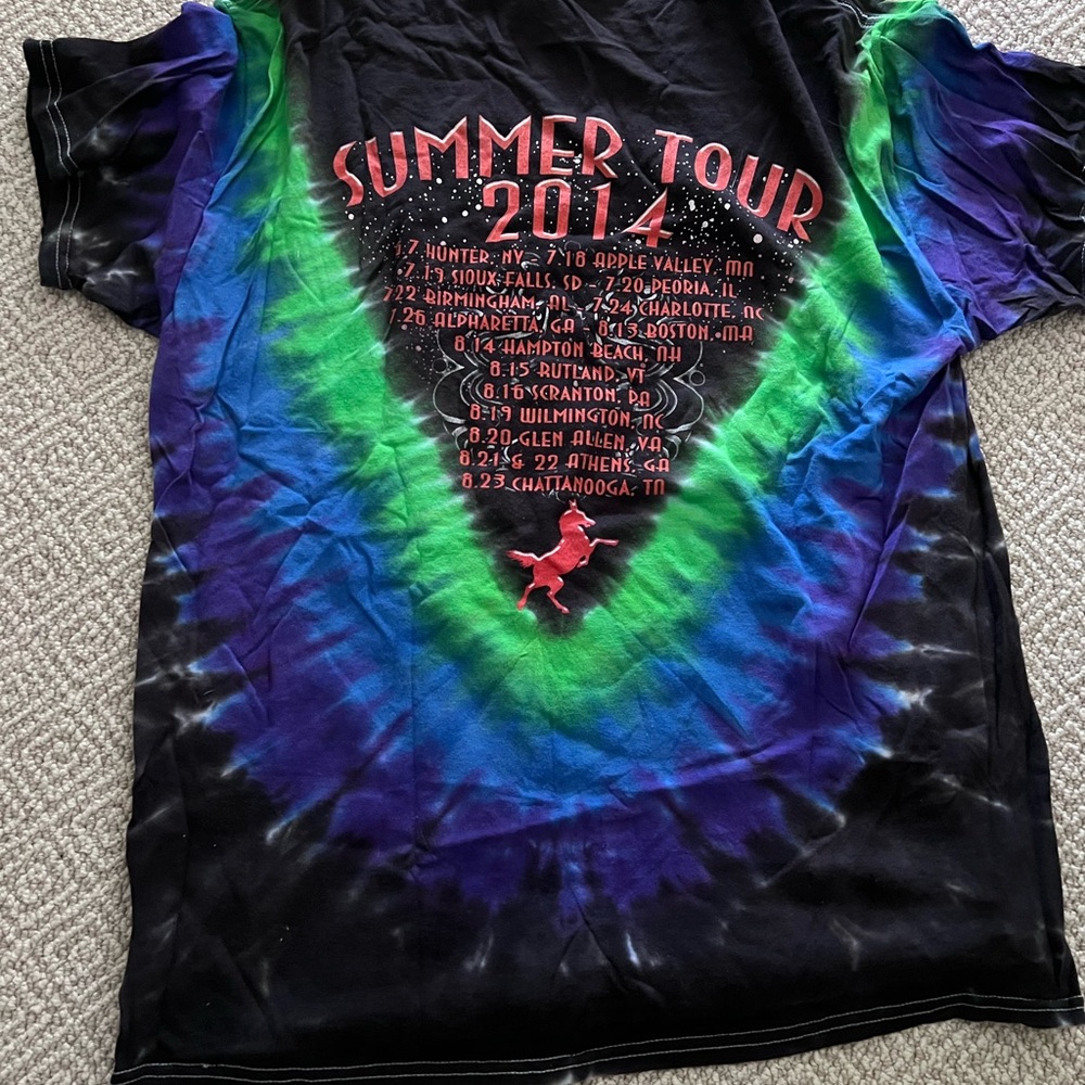 Gov't Mule Tie-Dye T-Shirt 2014 Tour - Picture 3 of 3